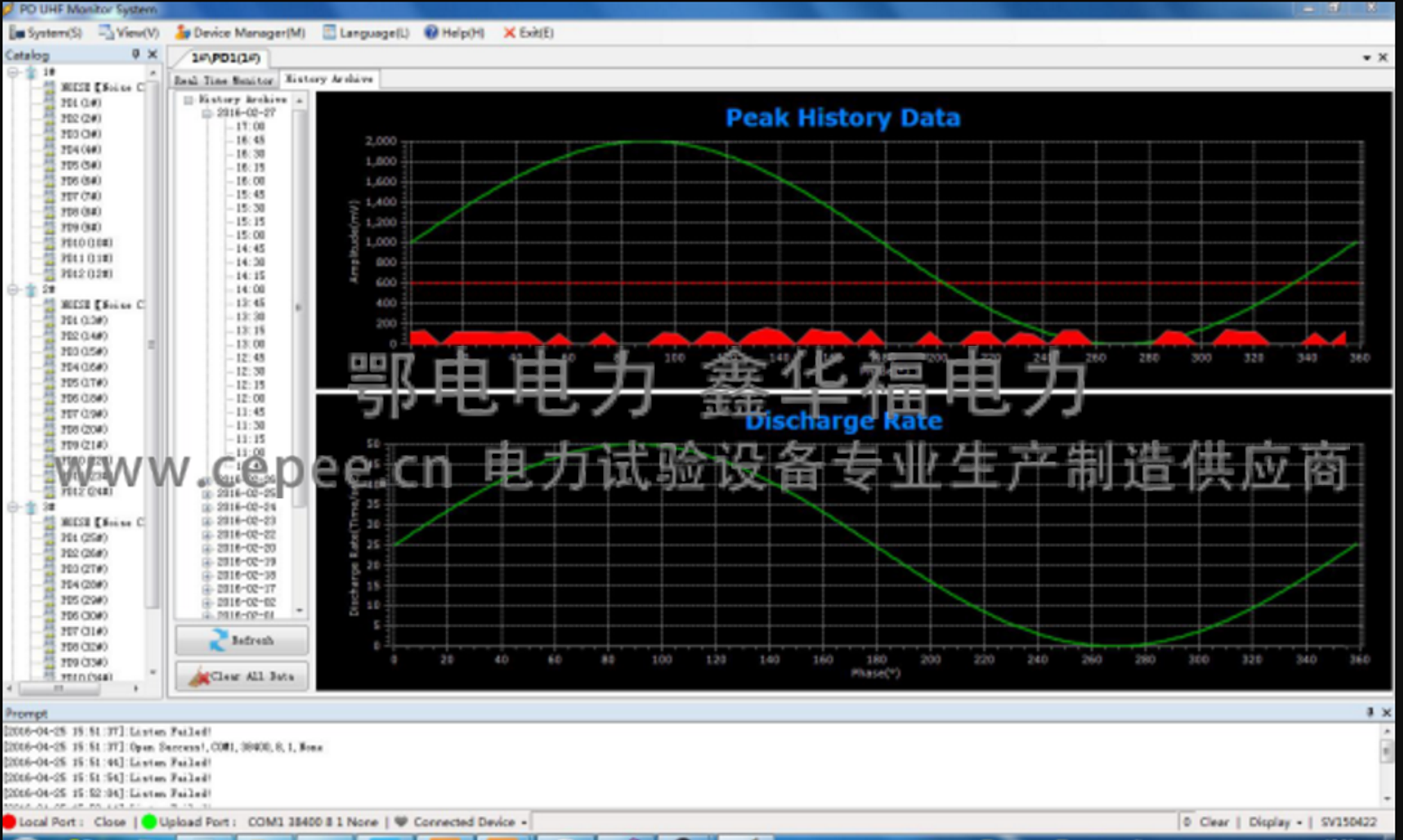 ED8070型超高频法变压器局部放电监测装置(图2)